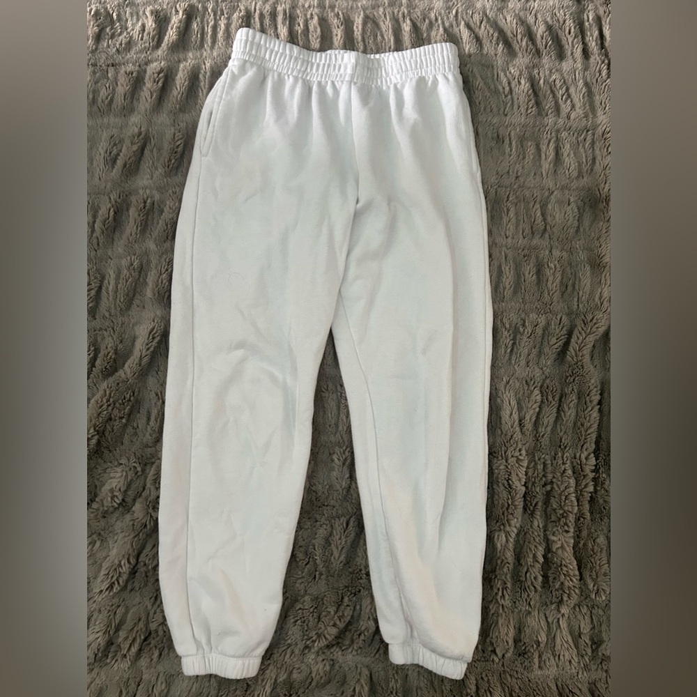 Garage White Sweatpants